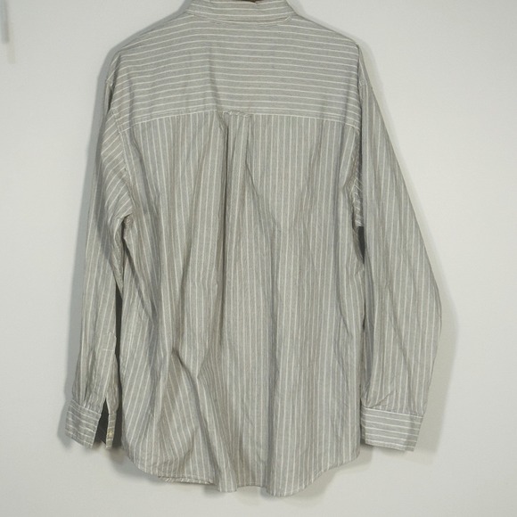 CHAPS Ralph Lauren Easy Care Long Sleeve Button Down Shirt Men's Large - Picture 7 of 7